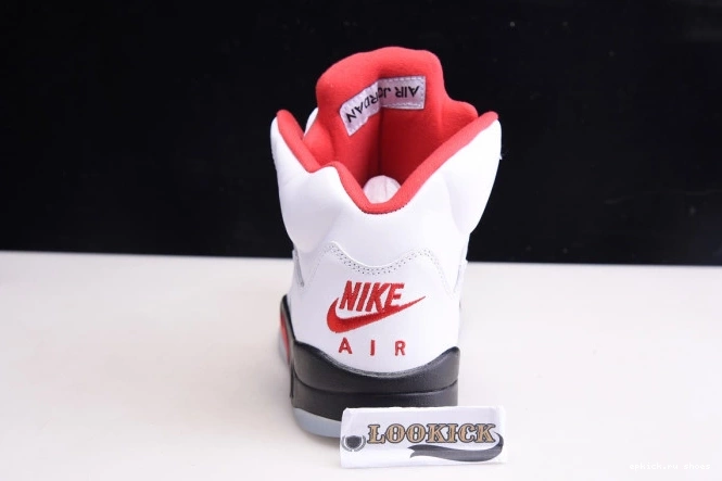 Cheap DA1911-102 5 Jordan Silver Red Air Fire (2020) Retro Tongue 0728